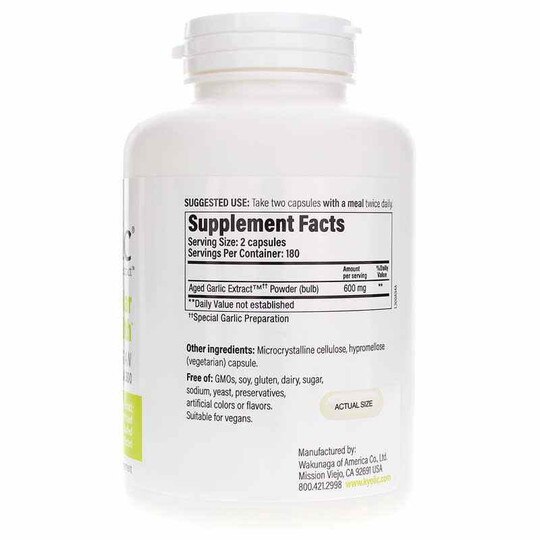 Kyolic Formula 300 Cardiovascular Health Vegan, KYO